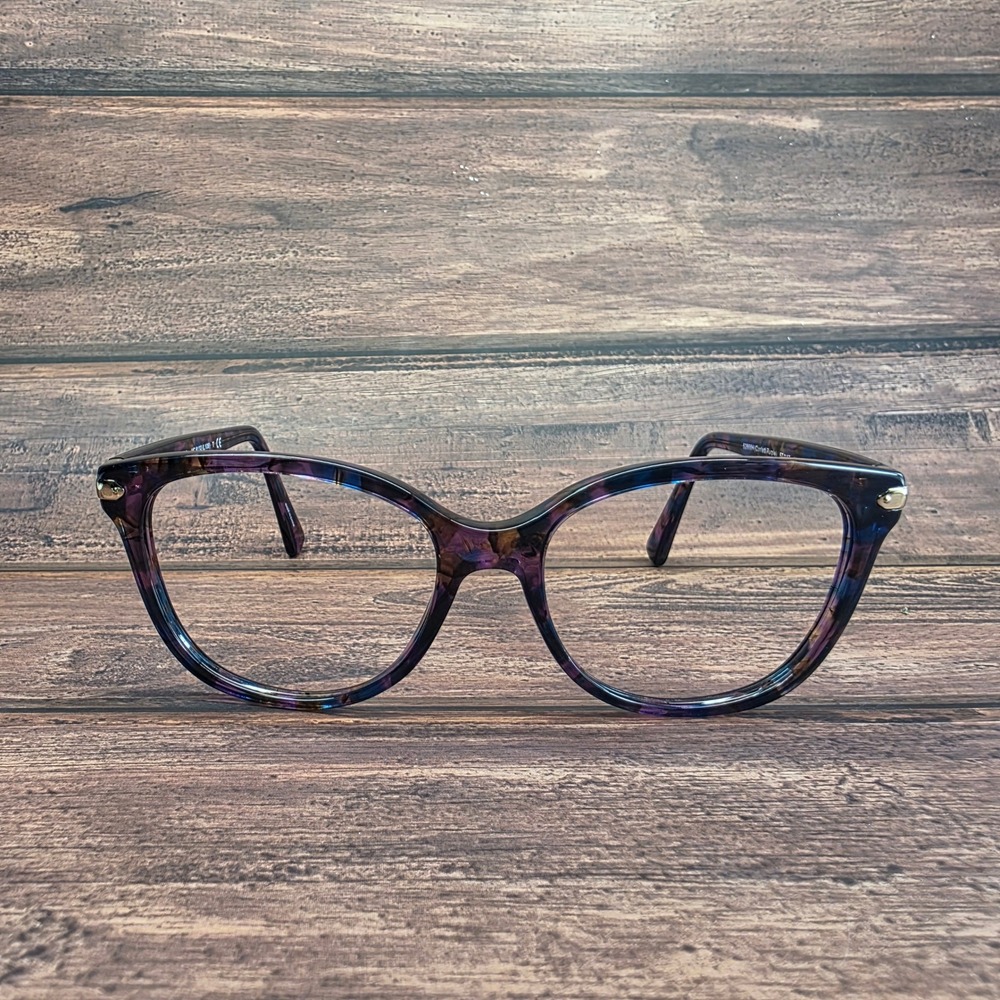 Coach HC8132 L109 Confetti Purple Tortoise Cat Eye Eyeglass Frames 57-17-135